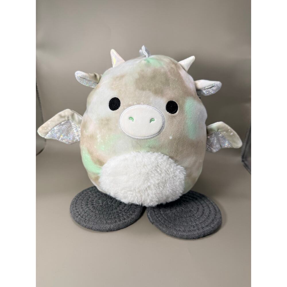 Squishmallow Will the Dragon 10” plush toy with a fuzzy belly